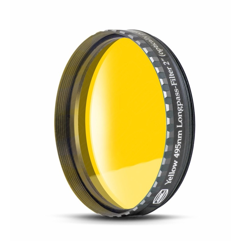 Filtro amarillo 495 nm 2"