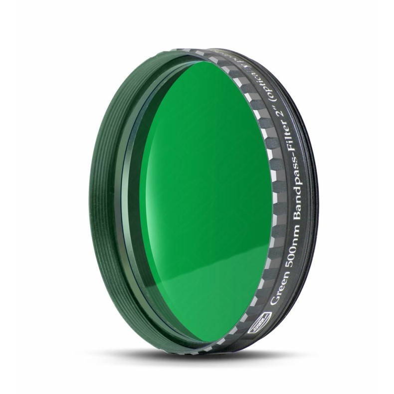 Filtro verde 500 nm 2"